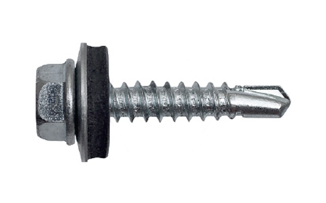 Винт самосверлящий с шайбой  Z14 и прокладкой EPDM GT 3