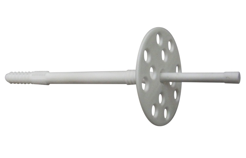 10х100 Дюбели для теплоизоляции (пластиковый стержень)