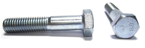 Болт оцинкованый кл пр 8.8 ГОСТ 7805-70 8х16