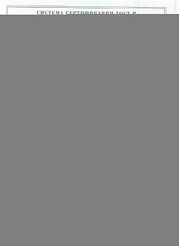 Сертификат на Карабины пружинные ART 9075 6