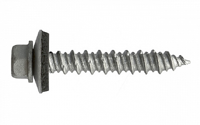 Винт самосверлящий с органическим покрытием  gRey.coat с шайбой Z14 и прокладкой EPDM GTR W