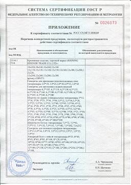 Сертификат на Дюбель-гвоздь потай 4