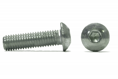 Винт с полукруглой головкой и внутренним шестигранником кл.пр.10.9 ISO 7380