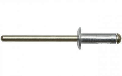 Заклепка вытяжная, многозажимная, стандартный бортик АЛ/СТ