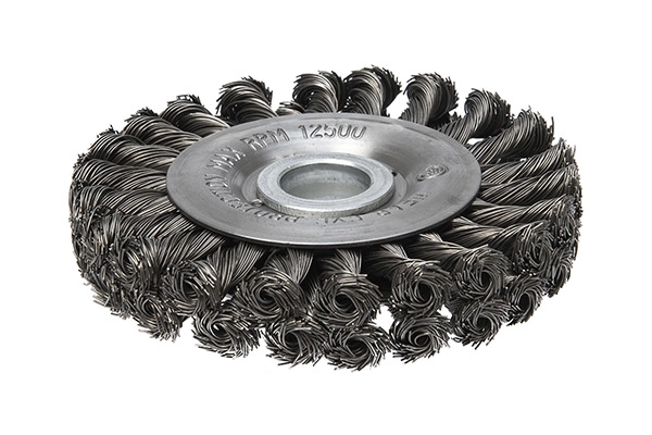 Щетка цилиндрическая, двурядная жгутовая к УШМ и заточным станкам